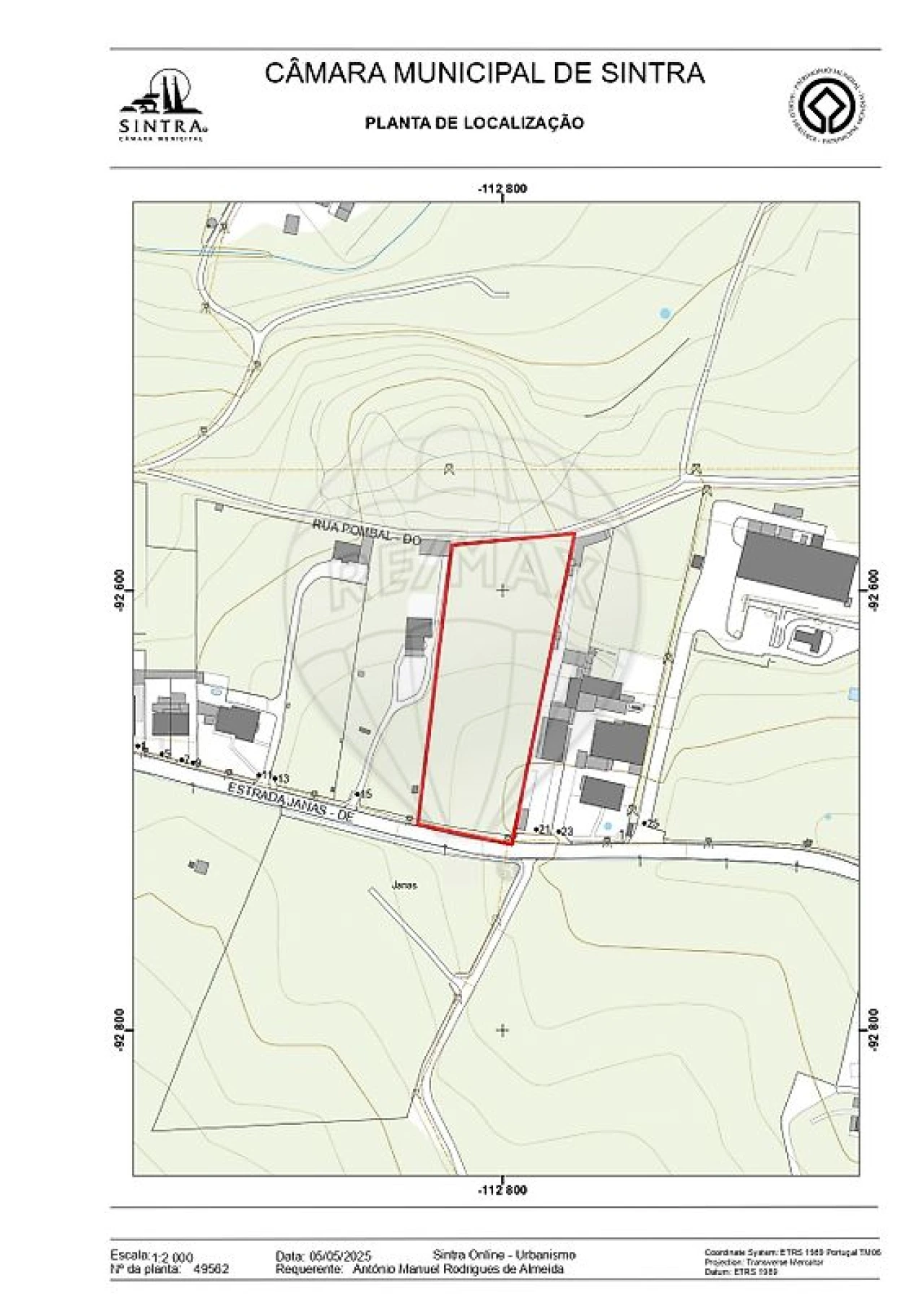 Terreno para Venda em Santa Maria e São Miguel, São Martinho, São Pedro Penaferrim Foto 1