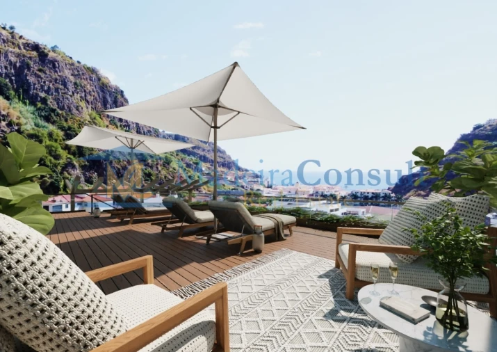Apartamento T1 para Venda em Ribeira Brava Foto 2