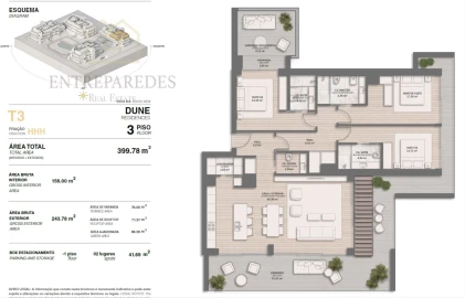 Apartamento T3 para Venda em Quarteira