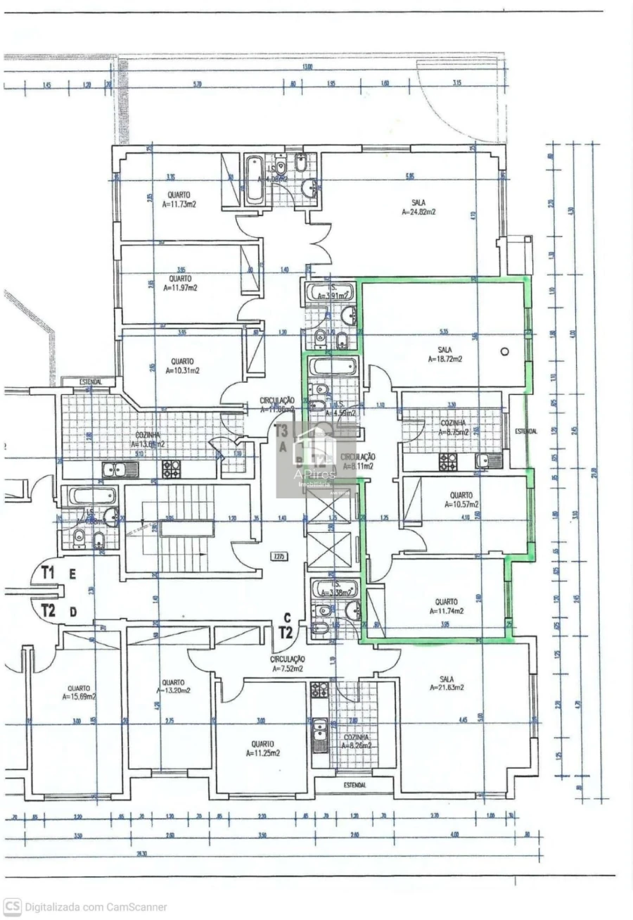Apartamento T2 para Venda em Costa da Caparica Foto 26