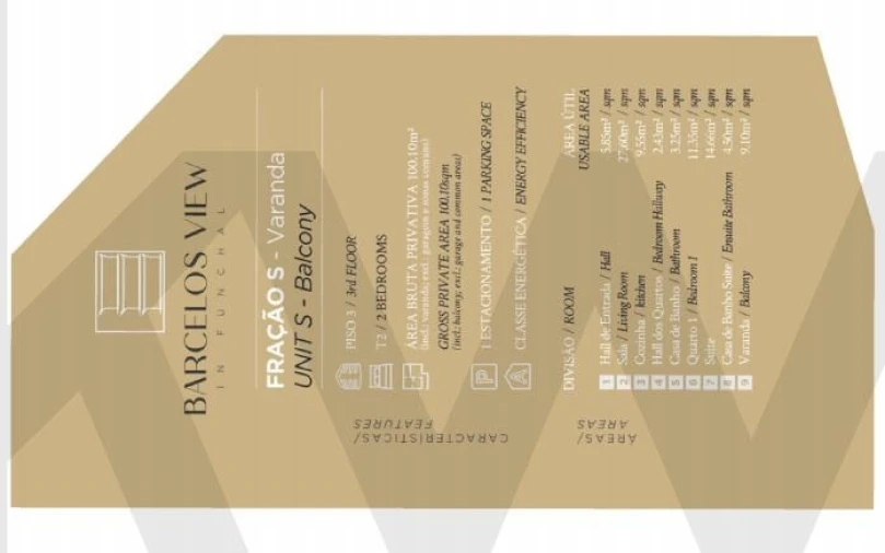 Apartamento T2 para Venda em Santo Antonio Foto 14