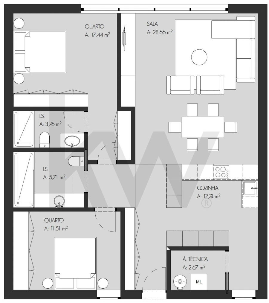 Moradia T2 para Venda em Fenais da Luz Foto 31