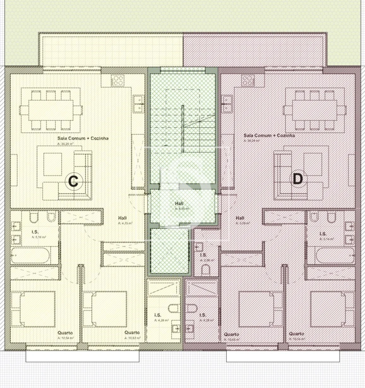 Apartamento T2 para Venda em Vila Verde e Barbudo Foto 13
