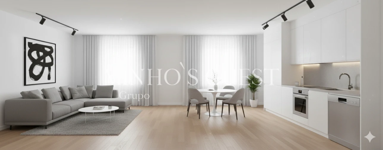 Apartamento T1 para Venda em Gualtar Foto 3