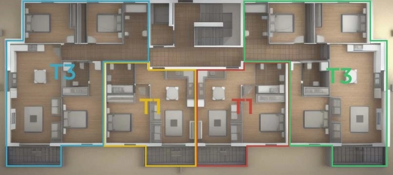 Apartamento T1 para Venda em Mangualde, Mesquitela e Cunha Alta Foto 6