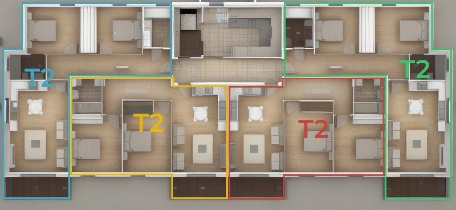 Apartamento T2 para Venda em Mangualde, Mesquitela e Cunha Alta Foto 6