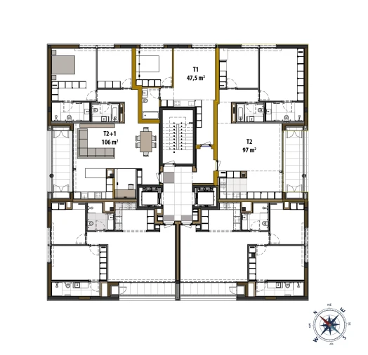 Apartamento T2 para Venda em Ramalde Foto 8