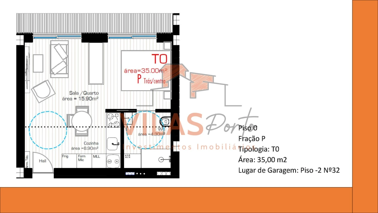 Apartamento T0 para Venda em Cristelos, Boim e Ordem Foto 9