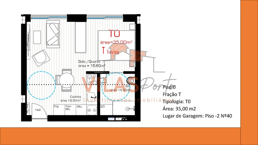 Apartamento T0 para Venda em Cristelos, Boim e Ordem Foto 10