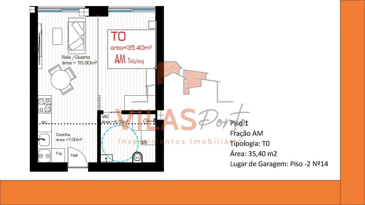 Apartamento T0 para Venda em Cristelos, Boim e Ordem Foto 10