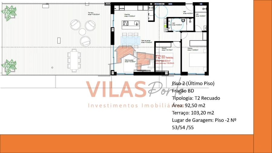 Apartamento T2 para Venda em Cristelos, Boim e Ordem Foto 10