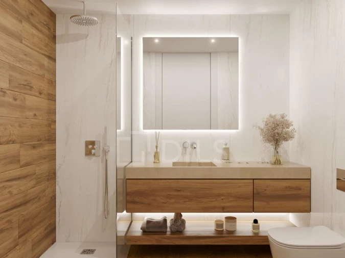 Apartamento T2 para Venda em Carcavelos e Parede Foto 16