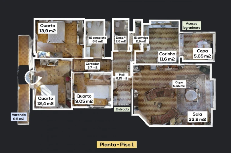 Moradia T5 para Arrendamento em Matosinhos e Leça da Palmeira Foto 52