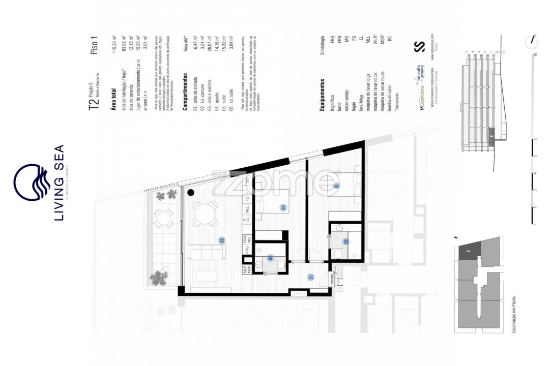 Apartamento T2 para Venda em Canidelo Foto 20
