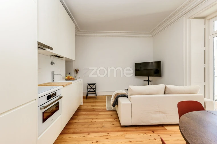 Apartamento T1 para Arrendamento em Avenidas Novas Foto 4