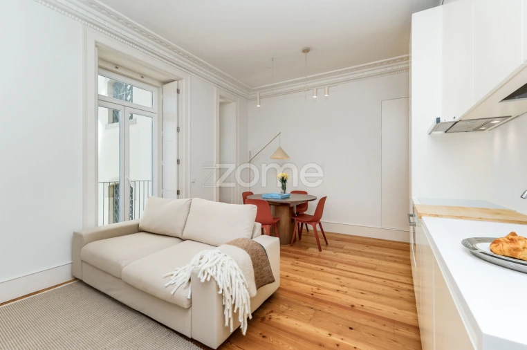 Apartamento T1 para Arrendamento em Avenidas Novas Foto 5