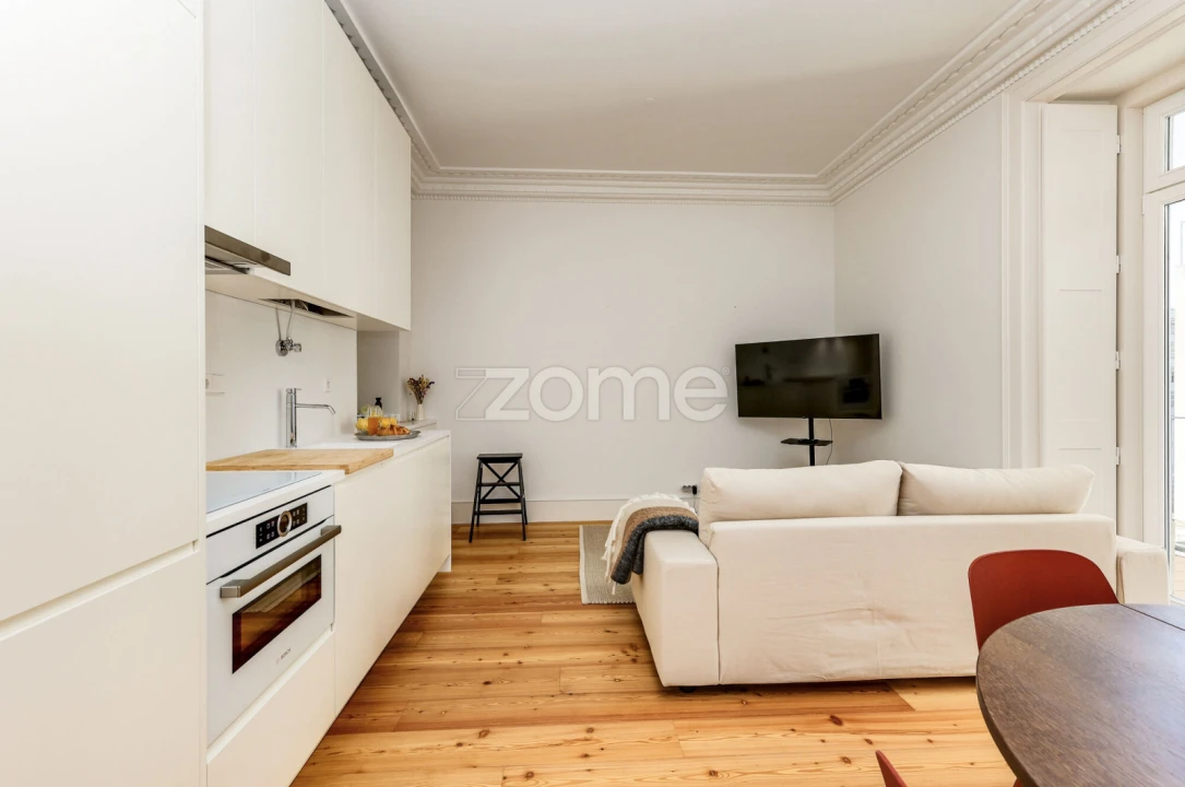 Apartamento T1 para Arrendamento em Avenidas Novas Foto 4