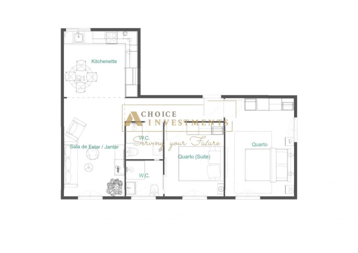 Apartamento T2 para Venda em Algés, Linda-A-Velha e Cruz Quebrada-Dafundo Foto 26