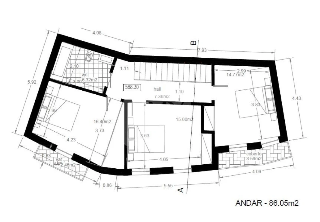 Moradia T3 para Venda em Alijo Foto 4
