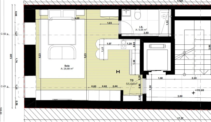 Apartamento para Venda em Cedofeita, Santo Ildefonso, Sé, Miragaia, São Nicolau e Vitória Planta 1