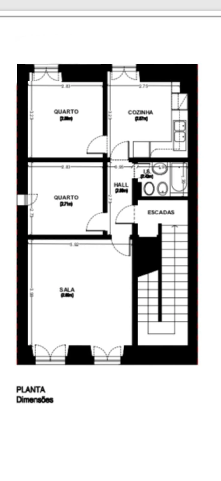 Apartamento T2 para Venda em Misericórdia Foto 19