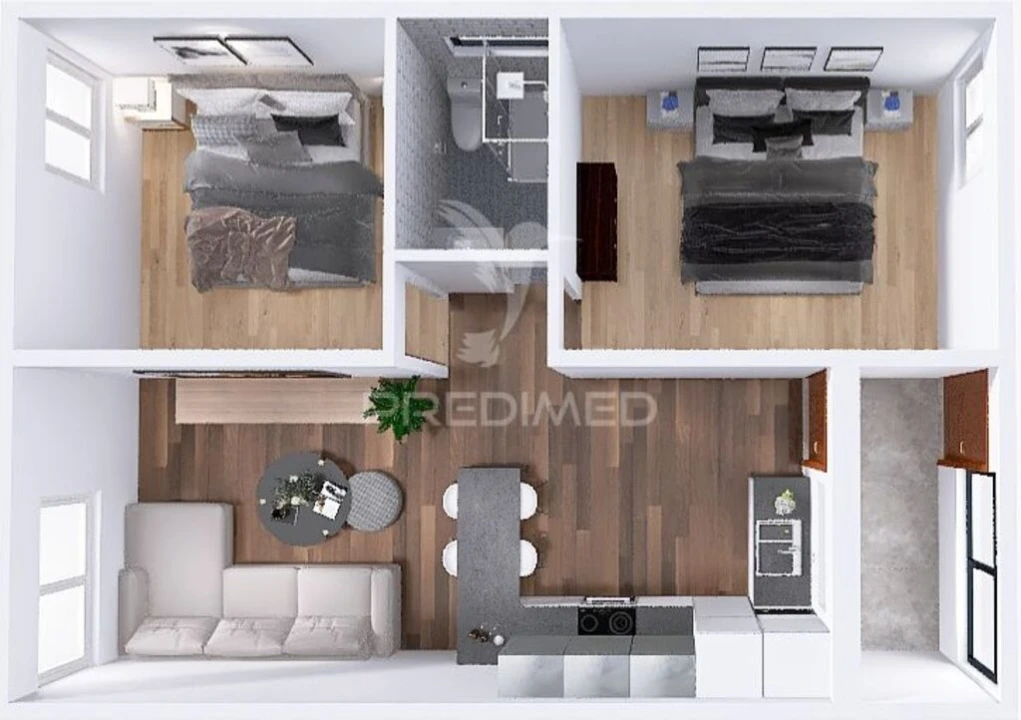 Apartamento T2 para Venda em Seixal, Arrentela e Aldeia de Paio Pires Foto 7