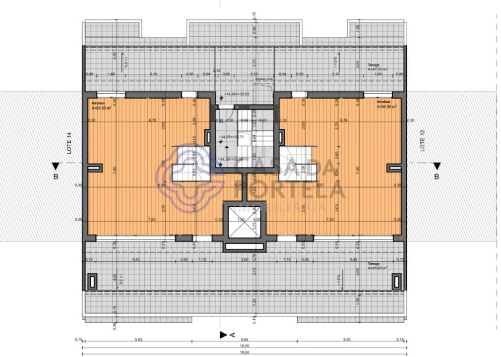 Apartamento T3 para Venda em Montijo e Afonsoeiro Planta 2