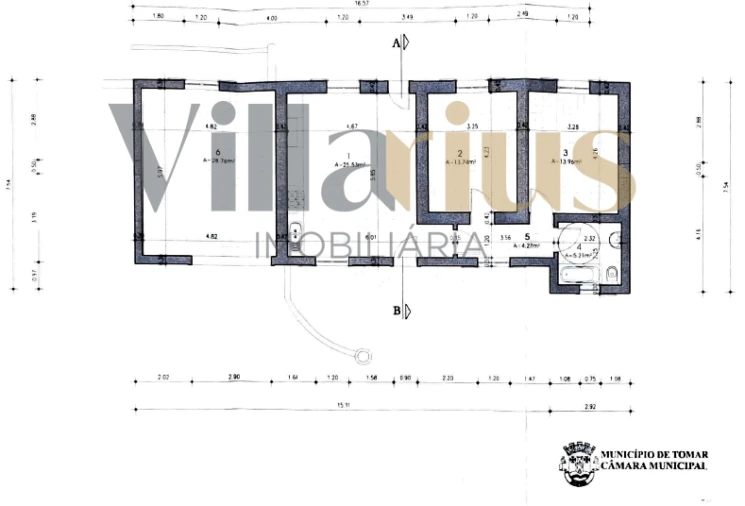 Moradia T2 para Venda em São Pedro de Tomar Foto 33