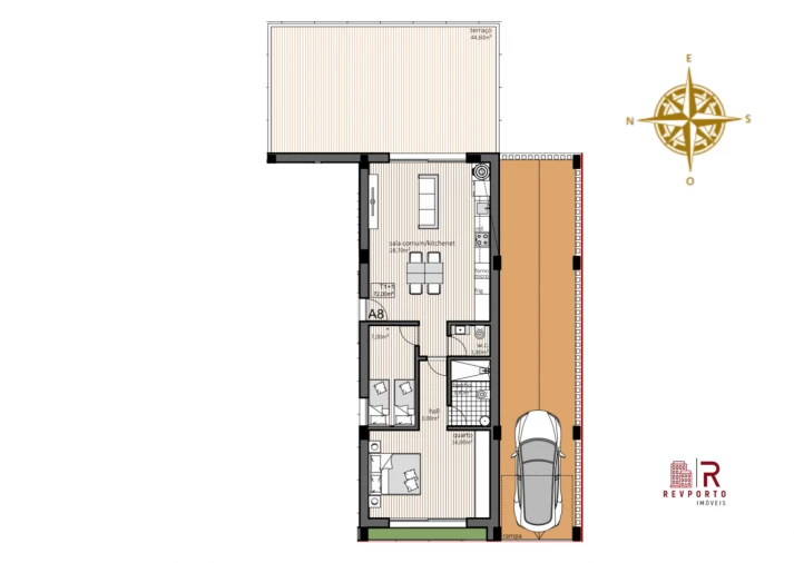Apartamento T1 para Venda em Paranhos Foto 16