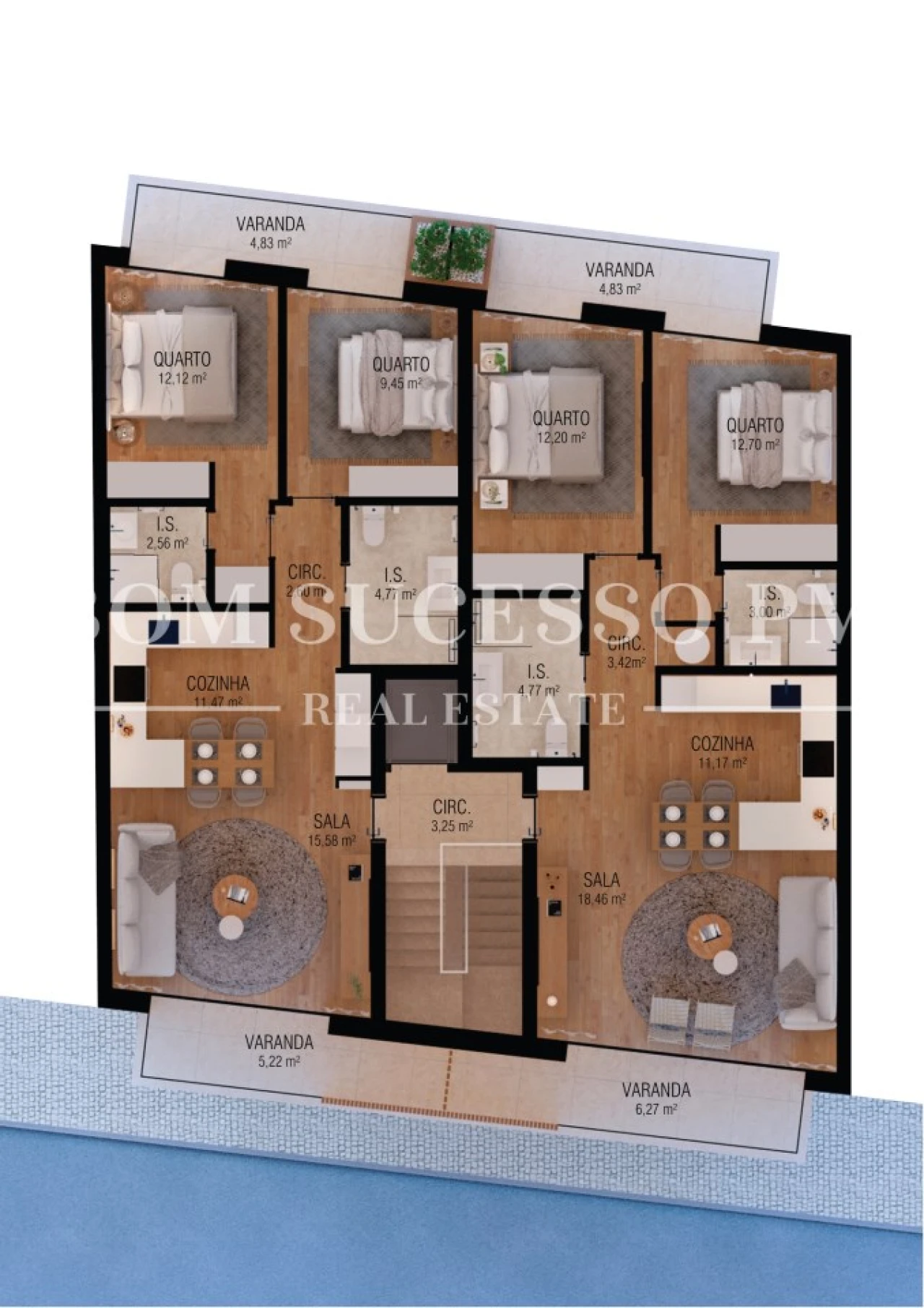 Apartamento T2 para Venda em Nossa Senhora do Pópulo, Coto e São Gregório Foto 20