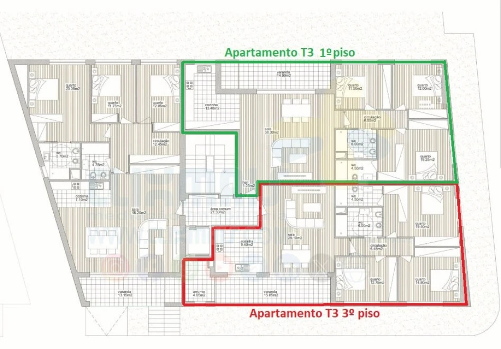 Apartamento T3 para Venda em Ferreiros e Gondizalves Foto 27