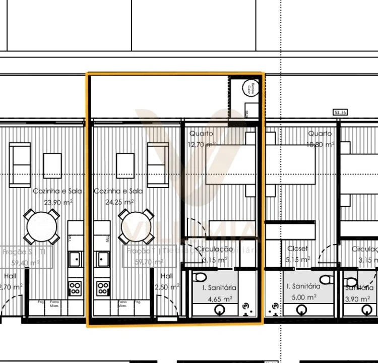 Apartamento T1 para Venda em Arca e Ponte de Lima Foto 8
