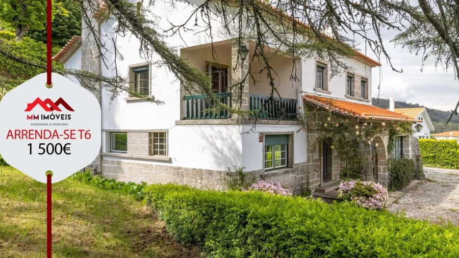 Moradia T6 para Arrendamento em Guardão
