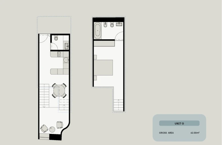 Apartamento T1 para Venda em Santa Marinha e São Pedro da Afurada Planta 1