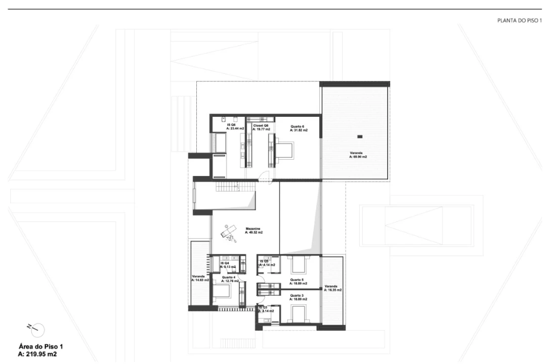 Moradia T6 para Venda em Charneca de Caparica e Sobreda Planta 4