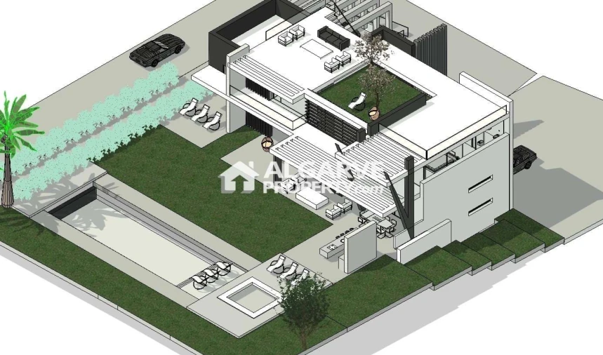 Moradia T5 para Venda em Quarteira