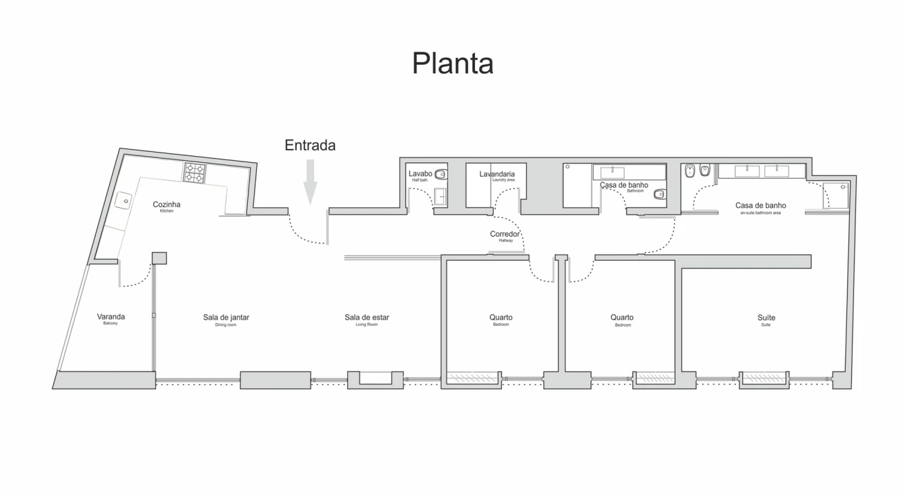 Apartamento T3 para Venda em Santo António Foto 35