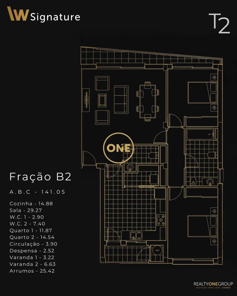 Apartamento T2 para Venda em São Vicente Ferreira Foto 11