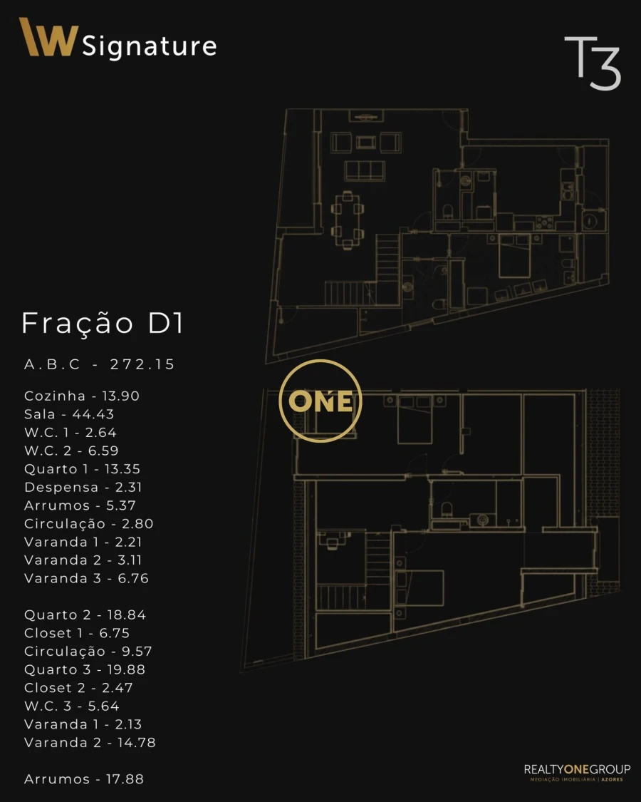 Apartamento T3 para Venda em São Vicente Ferreira Foto 11