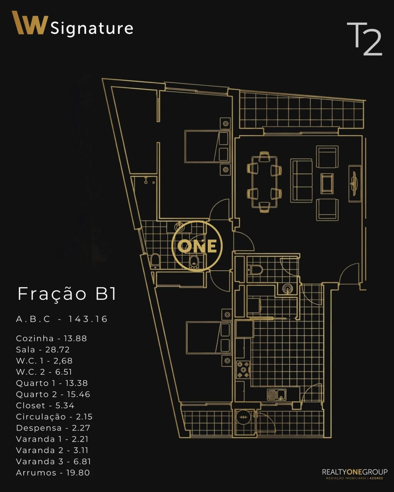 Apartamento T2 para Venda em São Vicente Ferreira Foto 11