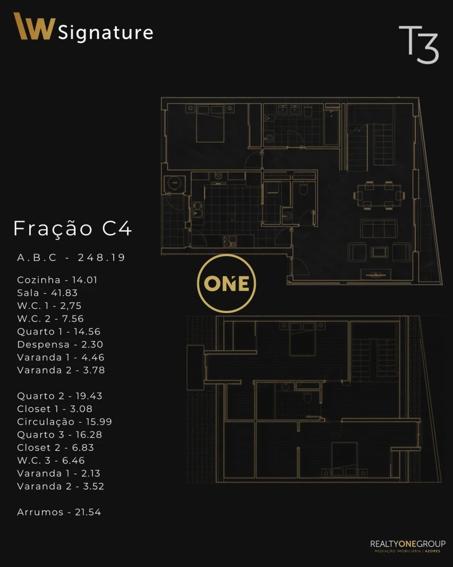 Apartamento T3 para Venda em São Vicente Ferreira Foto 11