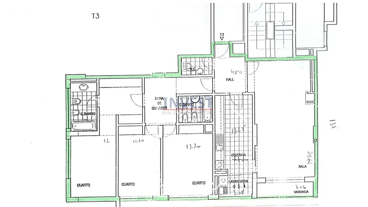 Apartamento T3 para Venda em Cidade da Maia Foto 27