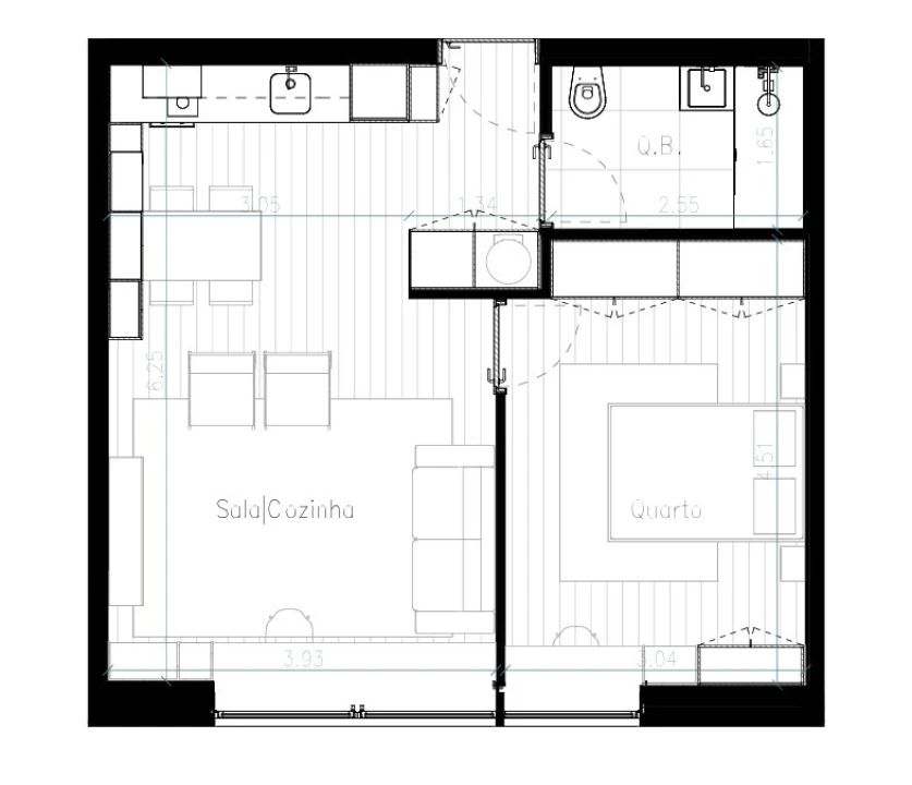 Apartamento T1 para Venda em Matosinhos e Leça da Palmeira Foto 4