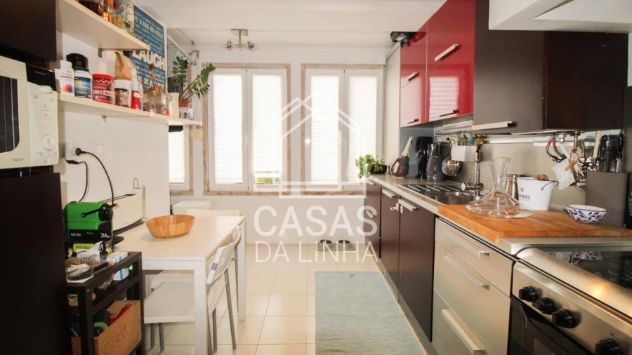 Apartamento T2 para Arrendamento em Carcavelos e Parede Foto 10