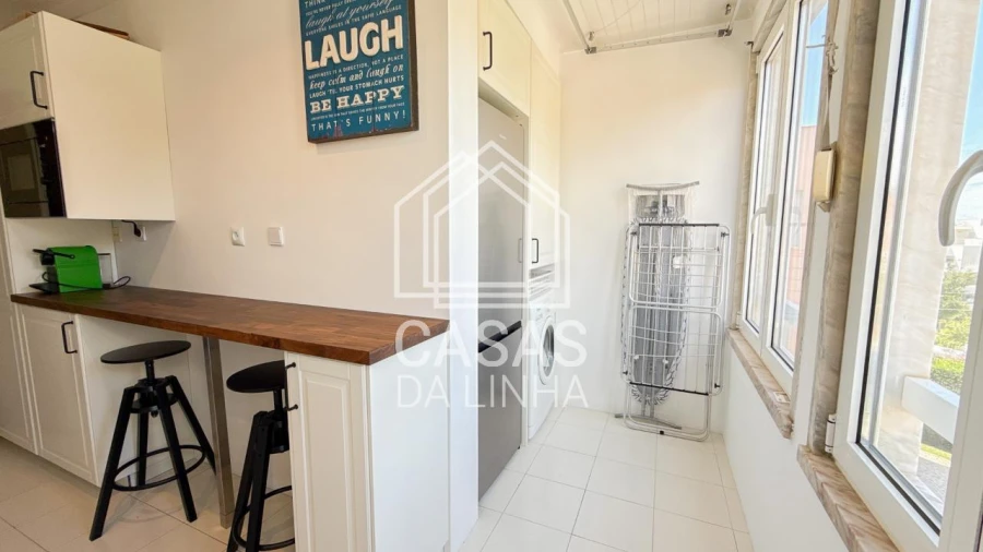 Apartamento T2 para Arrendamento em Carcavelos e Parede Foto 12