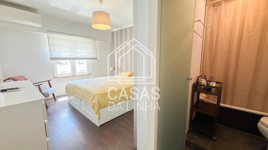 Apartamento T2 para Arrendamento em Carcavelos e Parede Foto 8