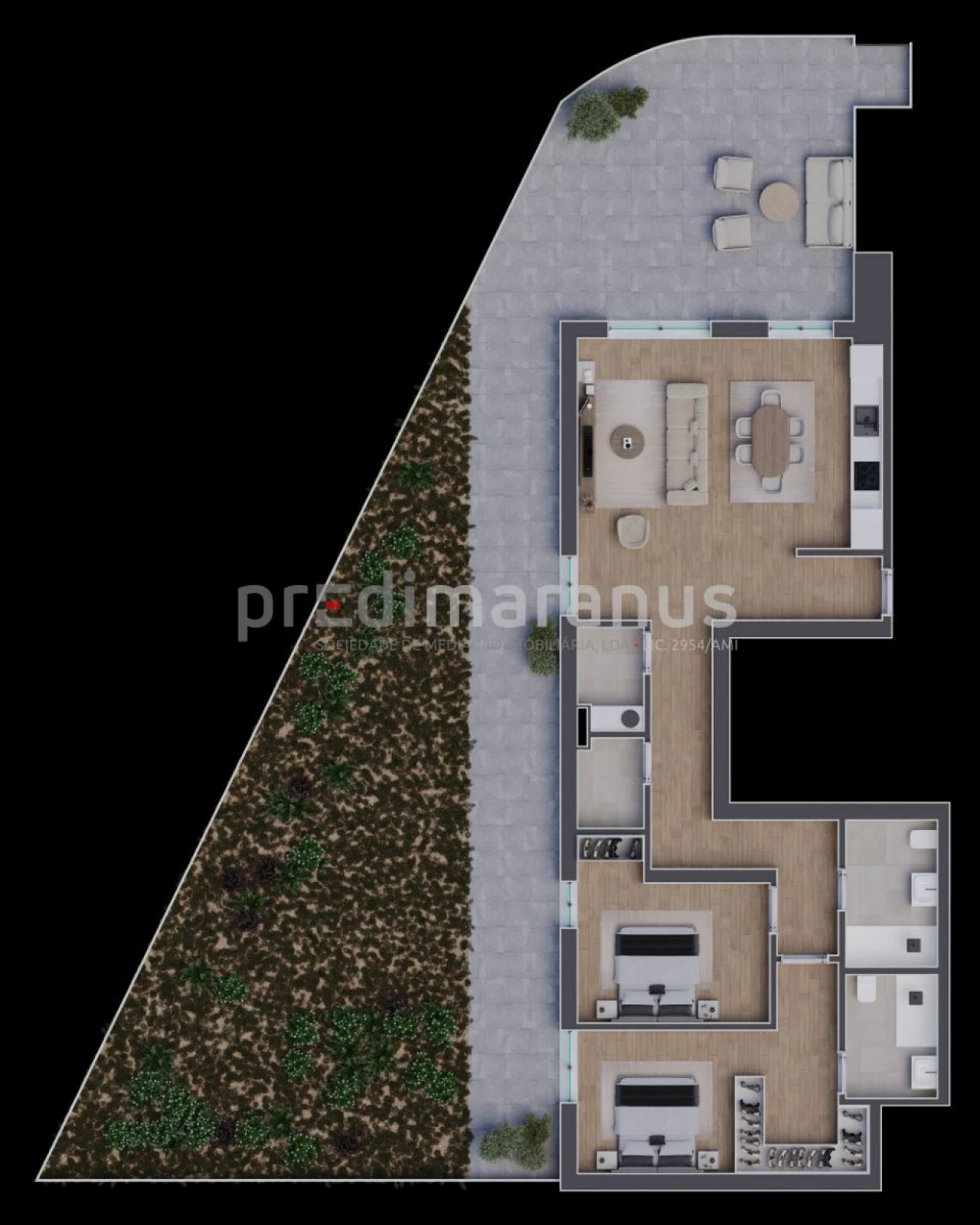 Apartamento T2 para Venda em Telões Foto 1