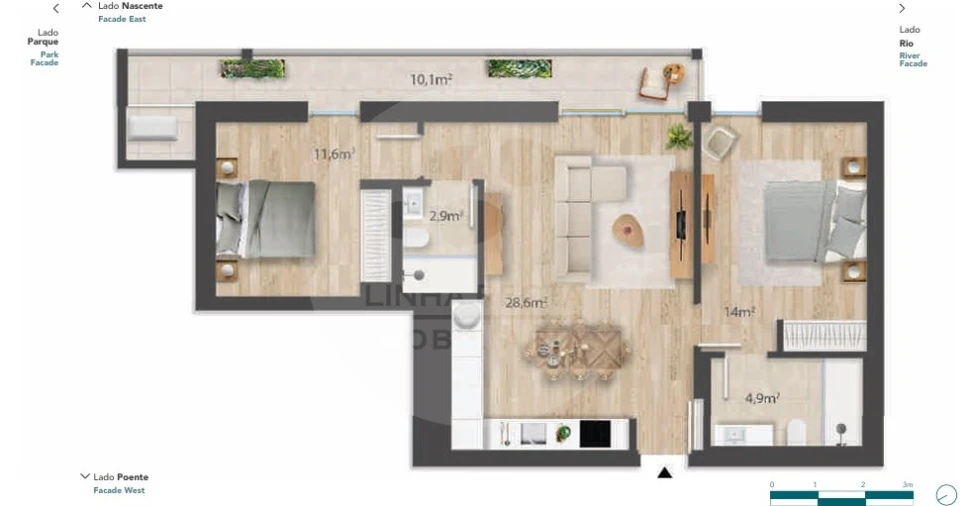 Apartamento T2 para Venda em Setubal (São Sebastião) Foto 6