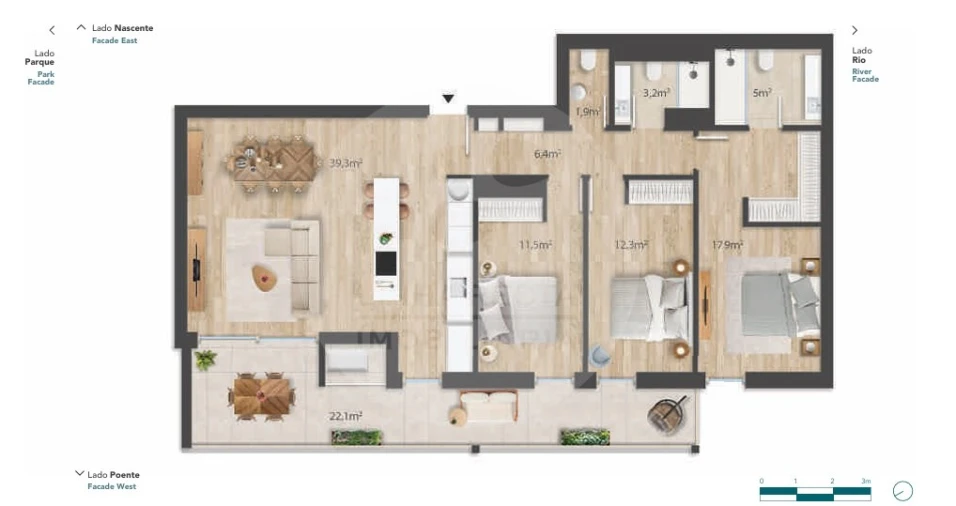 Apartamento T3 para Venda em Setubal (São Sebastião) Foto 11