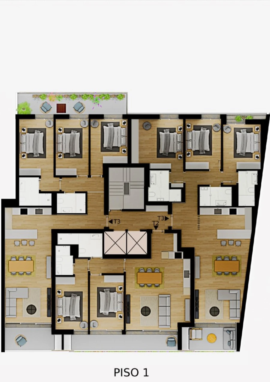 Apartamento T3 para Venda em Loures Planta 1